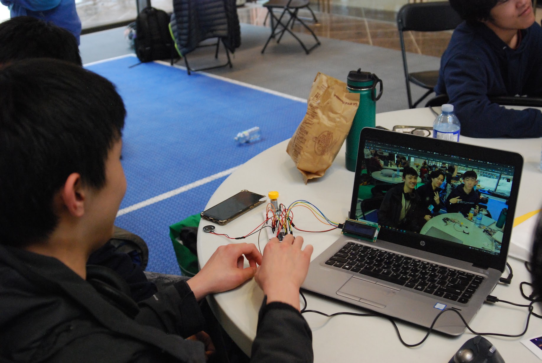 Irl Building Catalyst - First High School Hardware Hackathon for High Schoolers.